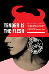 Cover of Tender is the Flesh, lower half of head is female, upper half is of a cow. 